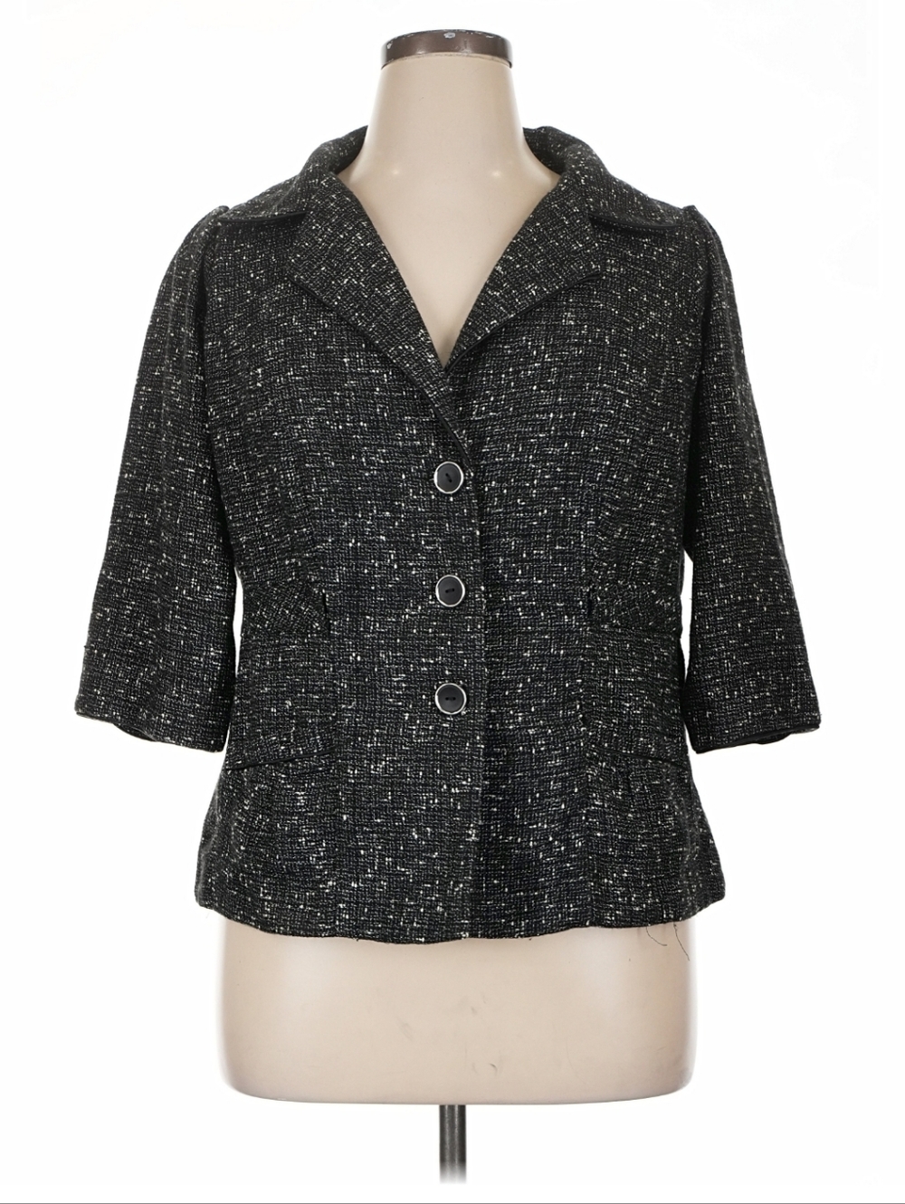 torrid Lurex/Bouclé Tweed Blazer